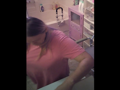 bitchy grandma changing on hidden cam